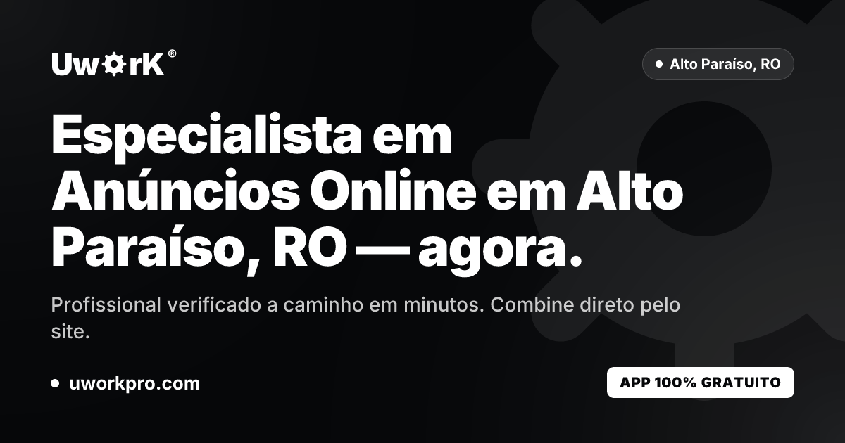 Foto da Especialista em Anúncios Online em Alto Paraíso, RO